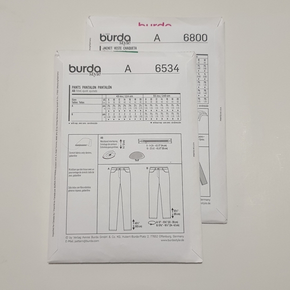 Burda Sewing Patterns - Picture 3 of 3